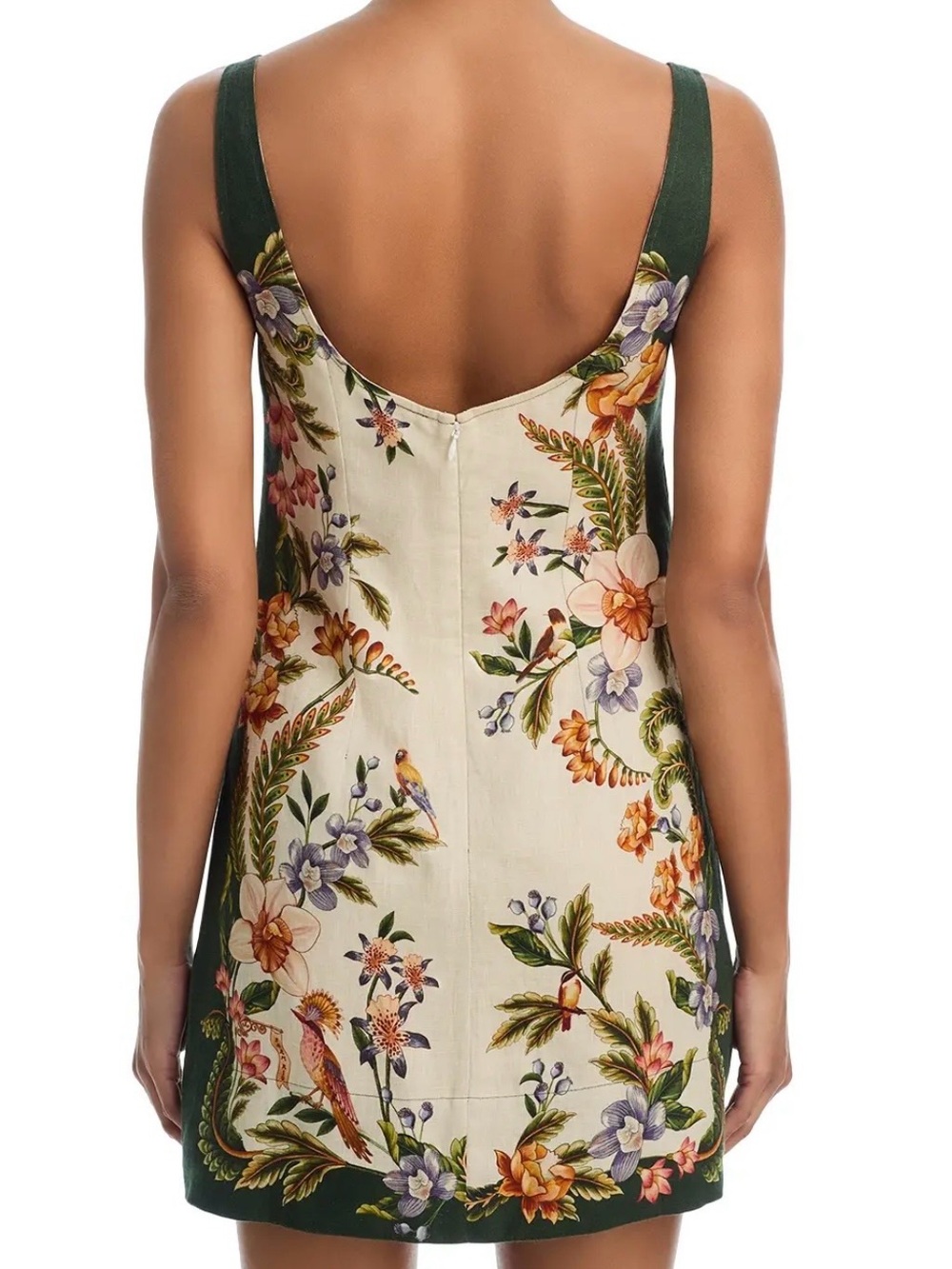 Farm RIO Green Floral Minidress S - Picture 4 of 12